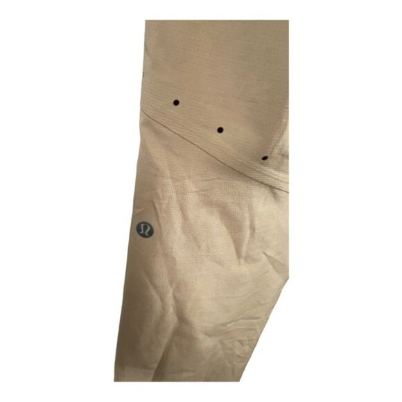 Lululemon Athletica Men Khaki Joggers Size Small Elastic Waist Snap Button Cuff - Picture 6 of 14